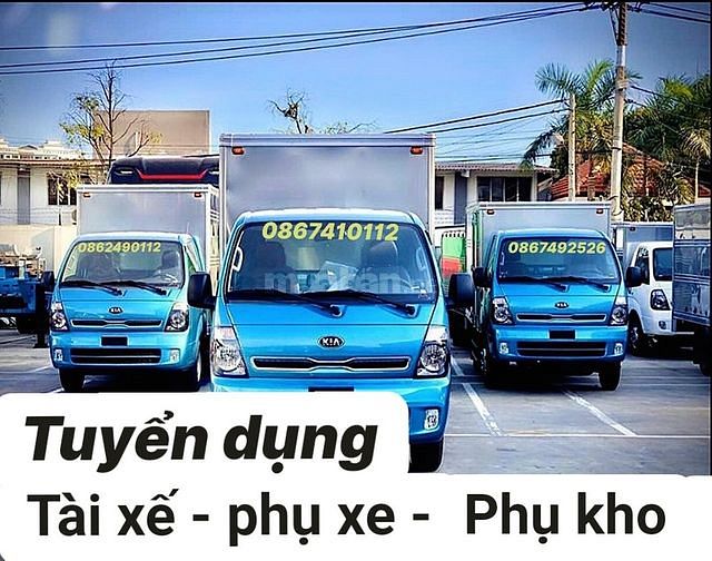 Tìm nhân viên lao động phổ thông tại Vĩnh  long  lái phụ xe 