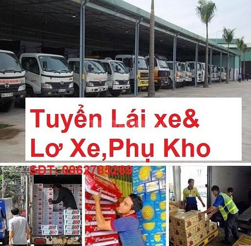 Cần gấp cần gấp lơ xe phụ kho bốc xếp tại VĨNH LONG
